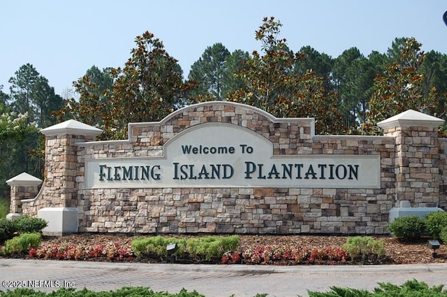 1500 Calming Water Dr Unit 5501, Fleming Island, FL 32003 - view of community sign