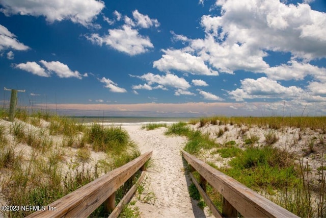 451 Whiting Ln, Atlantic Beach, FL 32233 - exterior space with a beach view and a water view