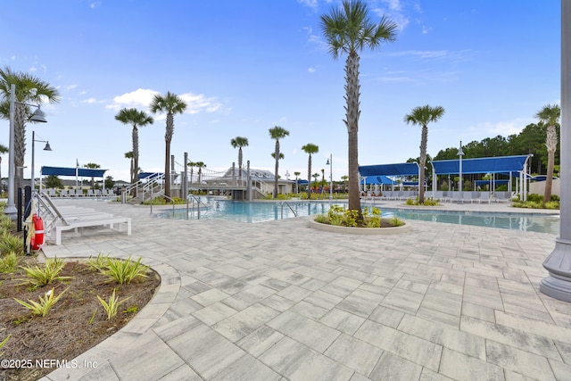 291 Greenway Ln, Saint Augustine, FL 32092 - community pool with a patio
