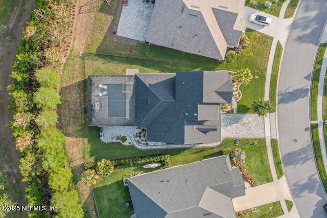 drone / aerial view
