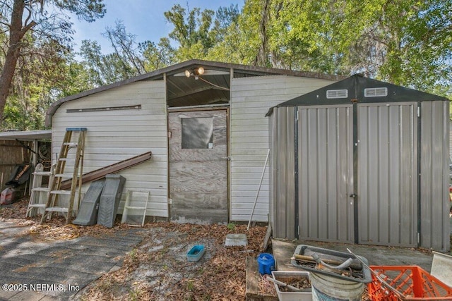 670 Hillsborough Ave, Florahome, FL 32140 - view of shed