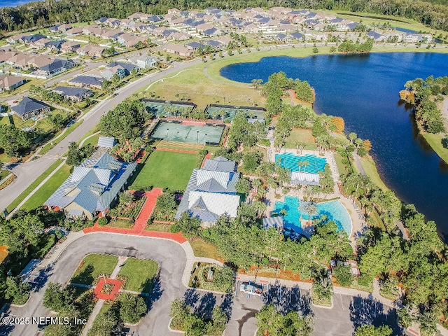 225 Shinnecock Dr, Saint Johns, FL 32259 - birds eye view of property featuring a residential view and a water view