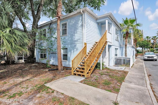 3434 Blanding Blvd Unit 214, Jacksonville, FL 32210 - view of front of house with stairway