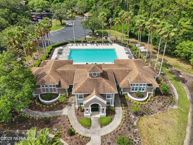bird's eye view