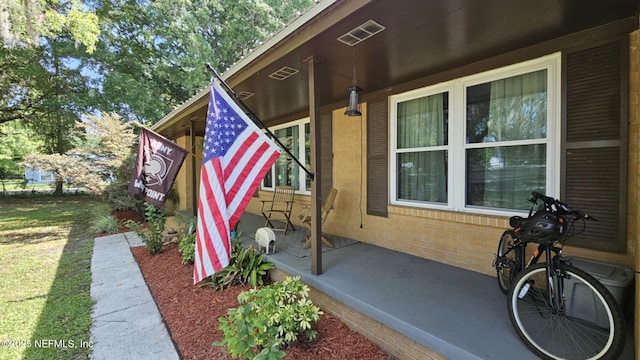 45116 Coquina Way, Callahan, FL 32011 - entrance to property featuring brick siding