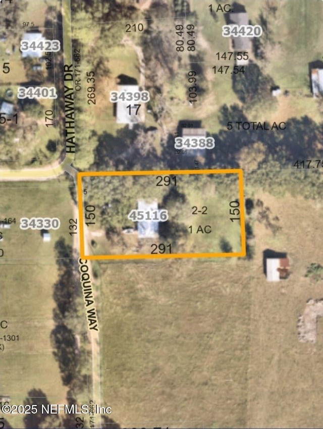 45116 Coquina Way, Callahan, FL 32011 - aerial view of property's location