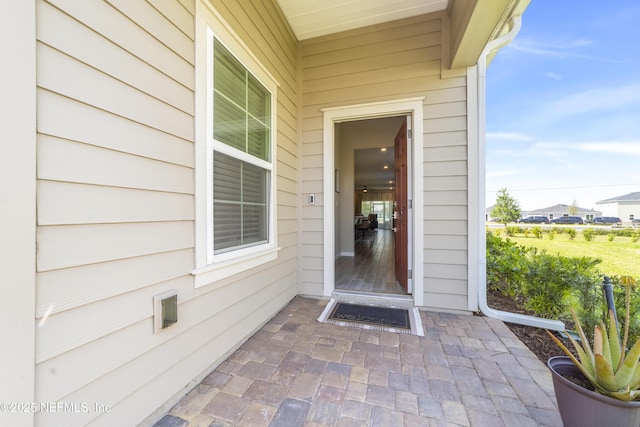 2793 Pointed Leaf Rd, Green Cove Springs, FL 32043 - property entrance with a patio area