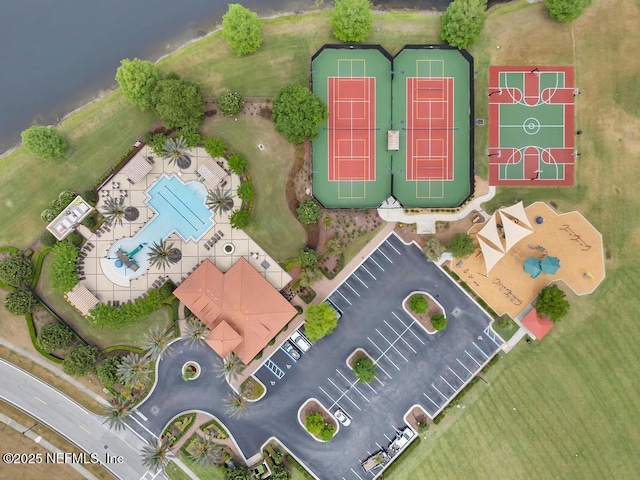 drone / aerial view