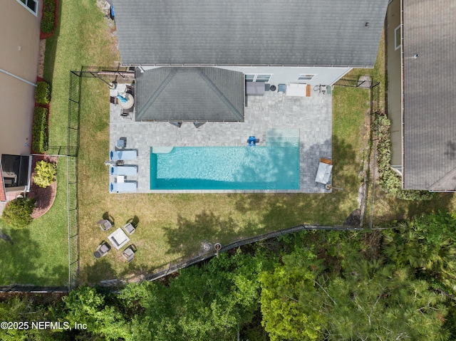 drone / aerial view