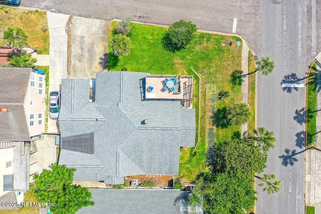 drone / aerial view