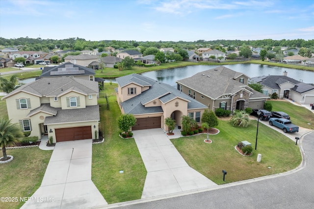 104 Nunna Rock Trl, Saint Augustine, FL 32092 - aerial perspective of suburban area with a large body of water