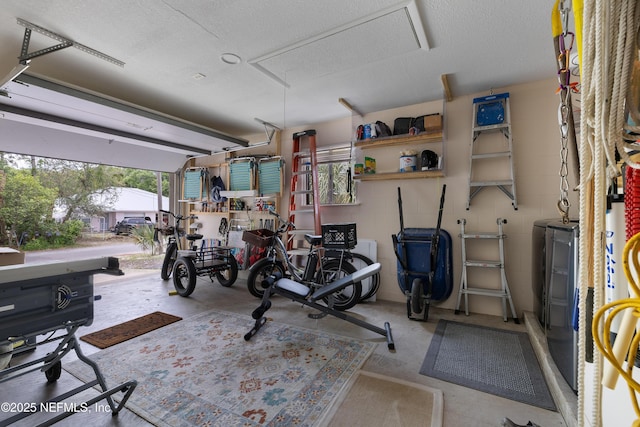 62 Atlantic Oaks Cir, Saint Augustine, FL 32080 - garage featuring concrete block wall