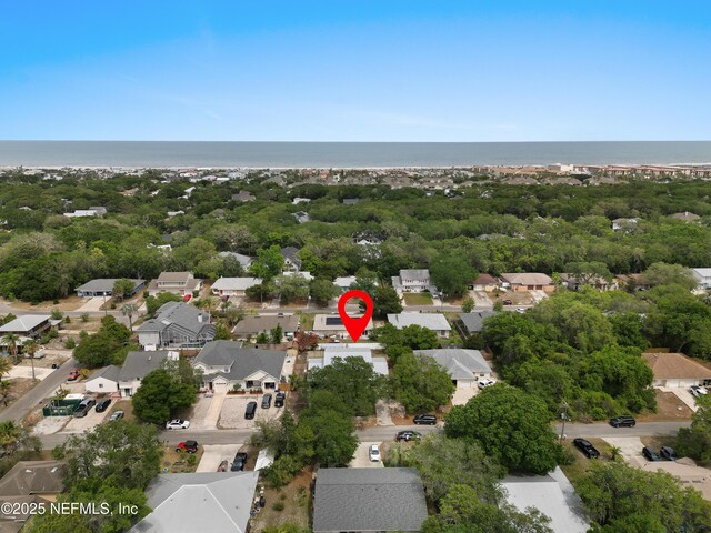 62 Atlantic Oaks Cir, Saint Augustine, FL 32080 - bird's eye view featuring a water view and a residential view