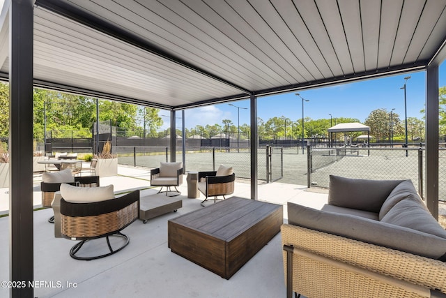 4583 Swilcan Bridge Ln N, Jacksonville, FL 32224 - sunroom / solarium with an outdoor hangout area