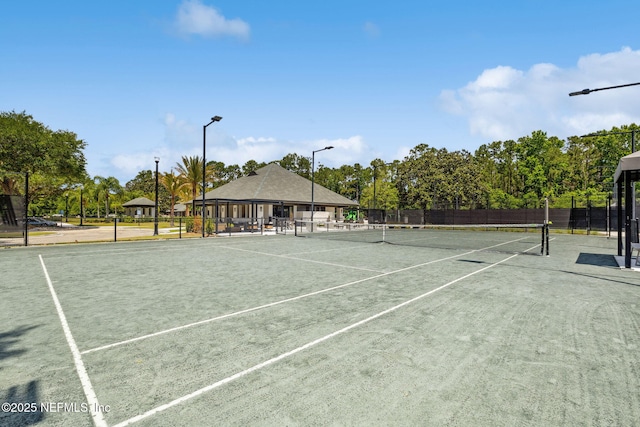 4583 Swilcan Bridge Ln N, Jacksonville, FL 32224 - view of sport court featuring fence