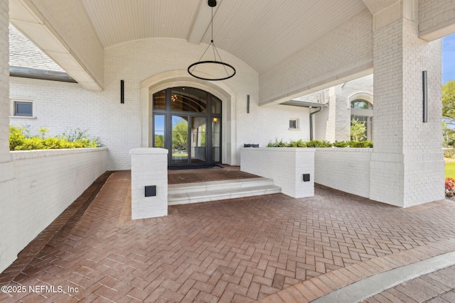 4583 Swilcan Bridge Ln N, Jacksonville, FL 32224 - entrance to property featuring brick siding
