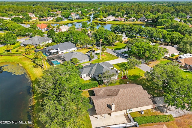 245 Village Green Ave, Fruit Cove, FL 32259 - drone / aerial view featuring a residential view and a water view