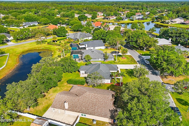 245 Village Green Ave, Fruit Cove, FL 32259 - bird's eye view featuring a water view and a residential view