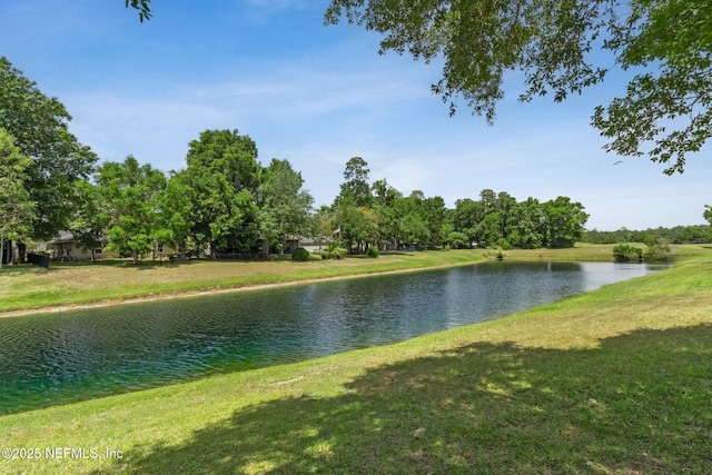 property view of water