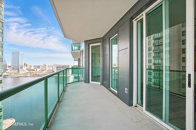 1431 Riverplace Blvd Unit 2003, Jacksonville, FL 32207 - balcony with a view of city and a water view