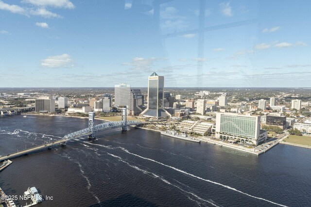 1431 Riverplace Blvd Unit 2003, Jacksonville, FL 32207 - bird's eye view featuring a city view and a water view
