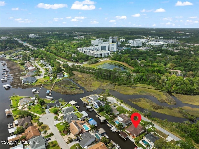 4201 San Pablo Rd S, Jacksonville, FL 32224 - drone / aerial view with a water view