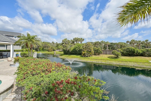 116 Lost Beach Ln, Ponte Vedra Beach, FL 32082 - view of water feature with fence