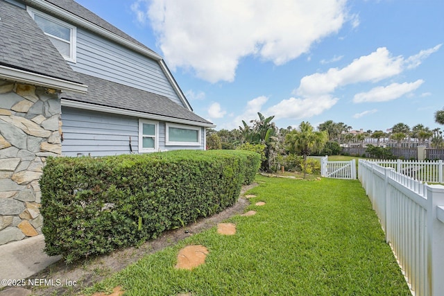 116 Lost Beach Ln, Ponte Vedra Beach, FL 32082 - view of yard featuring fence private yard