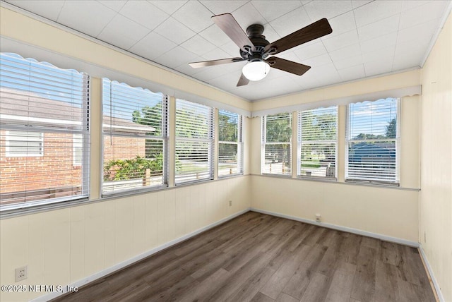 4379 San Jose Blvd, Jacksonville, FL 32207 - unfurnished sunroom with wood finished floors, healthy amount of natural light, and baseboards