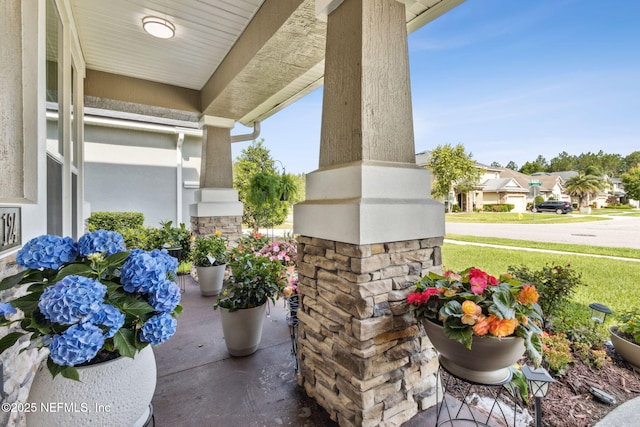 124 Sarah Elizabeth Dr, Saint Johns, FL 32259 - view of patio / terrace with covered porch