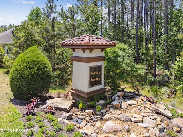 124 Sarah Elizabeth Dr, Saint Johns, FL 32259 - exterior space with a tile roof