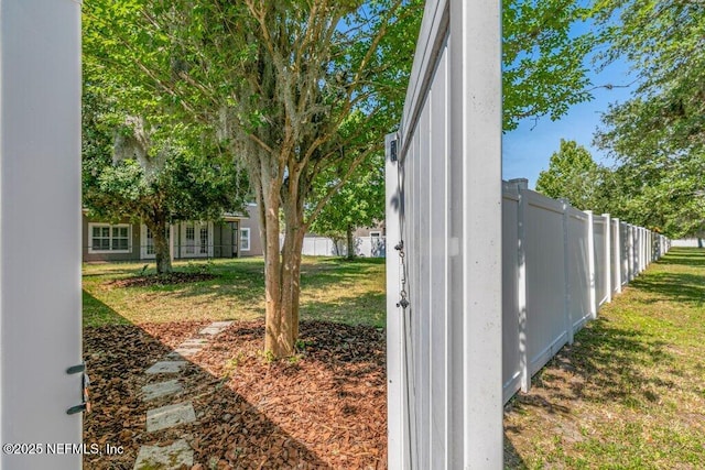 exterior view of fence