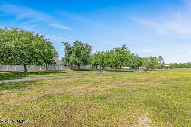 view of yard