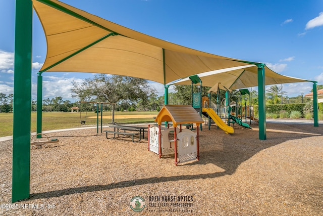 view of community playground