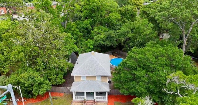 1005 Hamilton St, Jacksonville, FL 32205 - view from above of property