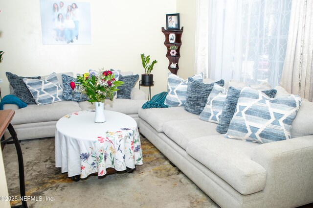 view of living room