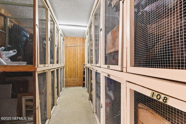 view of storage room