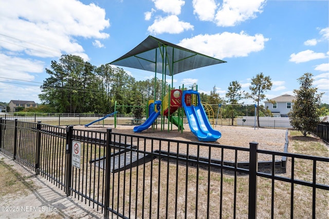 4402 Warm Springs Way, Middleburg, FL 32068 - community play area with fence