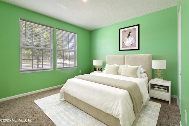 4402 Warm Springs Way, Middleburg, FL 32068 - bedroom with carpet flooring, a textured ceiling, and baseboards