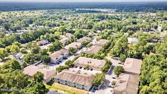 9421 Osprey Branch Trl Unit 4, Jacksonville, FL 32257 - bird's eye view featuring a residential view and a view of trees