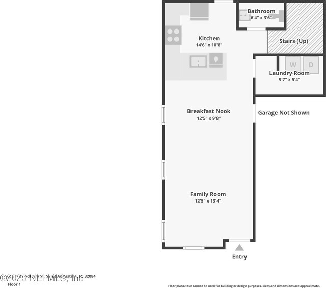 515 S Woodlawn St, Saint Augustine, FL 32084 - floor plan