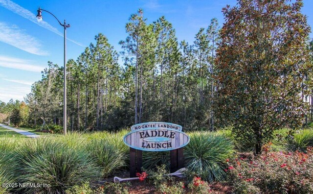 72 Whistler Trce, Ponte Vedra, FL 32081 - community sign featuring a wooded view