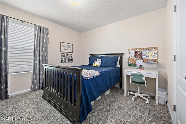 2294 Falling Star Ln, Green Cove Springs, FL 32043 - carpeted bedroom with baseboards and a textured ceiling
