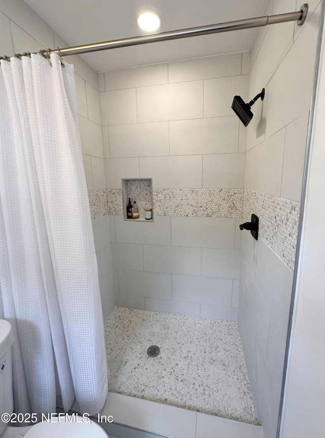 1118 Brookmont Ave E, Jacksonville, FL 32211 - bathroom featuring tiled shower and recessed lighting
