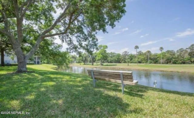 500 Sandiron Cir Unit 517, Ponte Vedra Beach, FL 32082 - view of yard featuring a water view