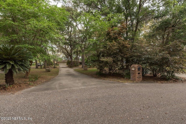 view of road