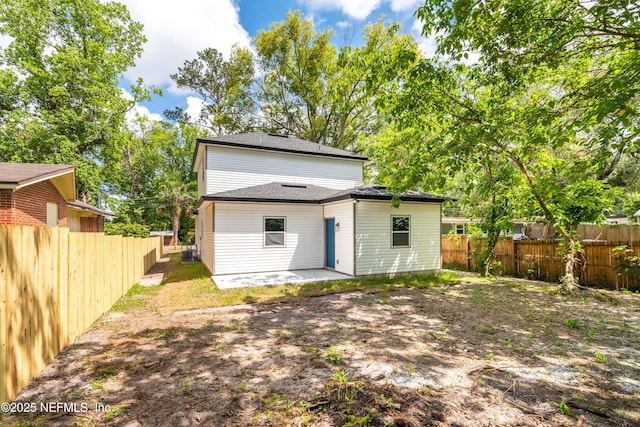 7708 Galveston Ave, Jacksonville, FL 32211 - rear view of house featuring a patio area and a fenced backyard