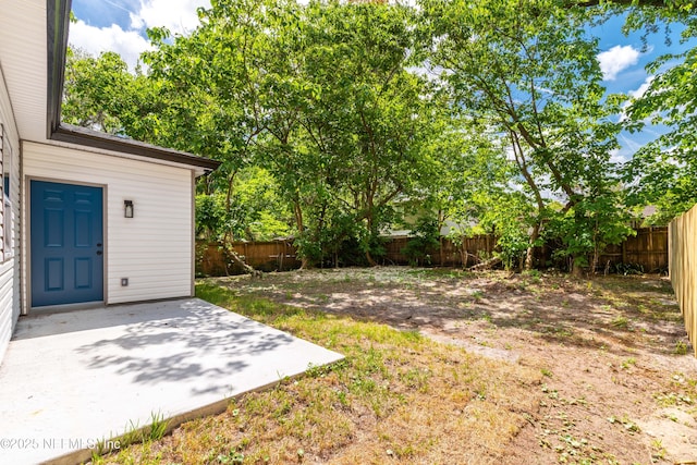 7708 Galveston Ave, Jacksonville, FL 32211 - view of yard with a patio and a fenced backyard