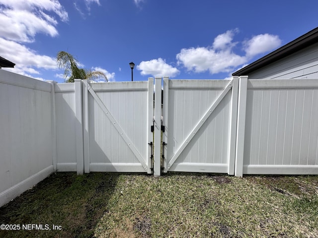 1116 Morgans Treasure Rd, Saint Augustine, FL 32084 - view of gate with fence