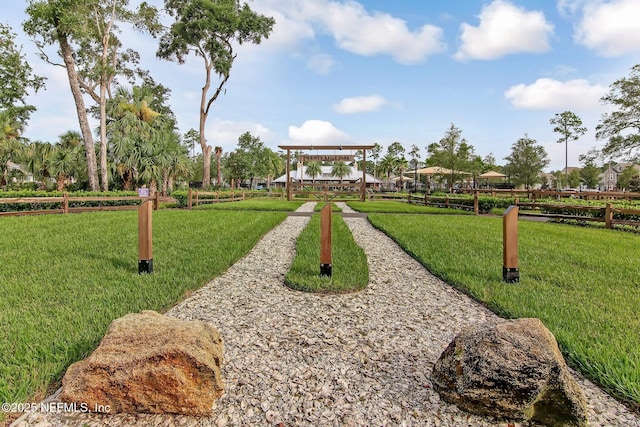 74 Lone Eagle Way, Ponte Vedra, FL 32081 - surrounding community featuring a yard and fence